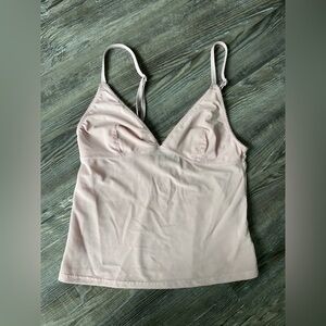 Urban Outfitters OUT FROM UNDER Women's Pink Je T'aime Stretch Cami Top Size S